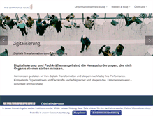Tablet Screenshot of competencehouse.de